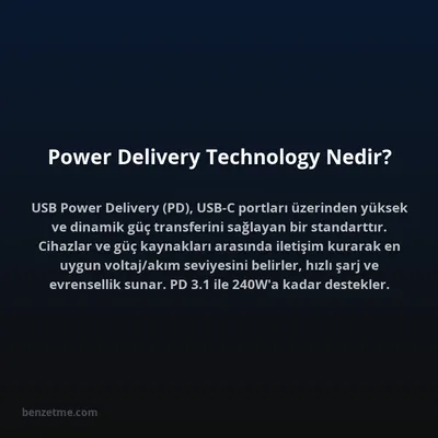 Power Delivery Technology Nedir?