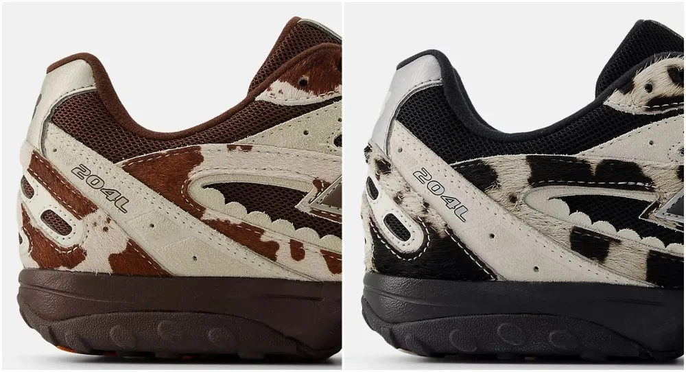 New Balance'tan Dikkat Çekici İnek Desenli Sneaker Koleksiyonu: 204L Modeli Yeniden Yorumlanıyor