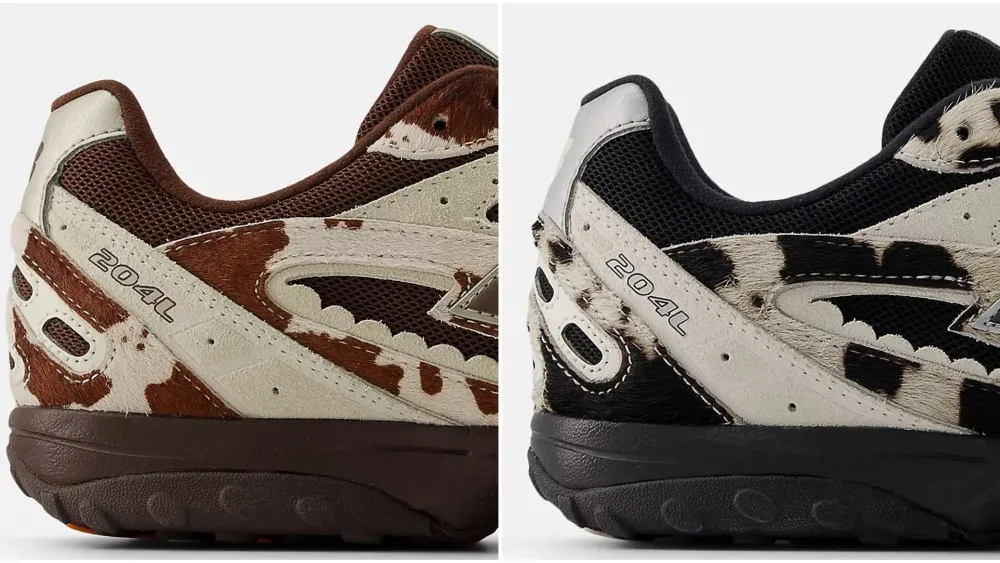 New Balance'tan Dikkat Çekici İnek Desenli Sneaker Koleksiyonu: 204L Modeli Yeniden Yorumlanıyor