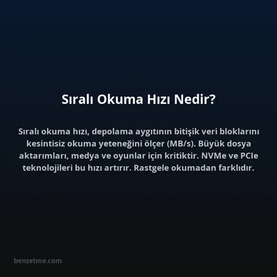 Sıralı Okuma Hızı Nedir?