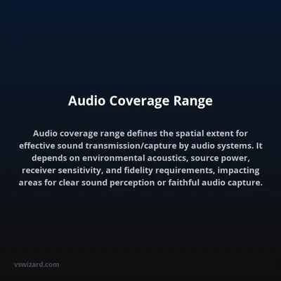 Audio Coverage Range