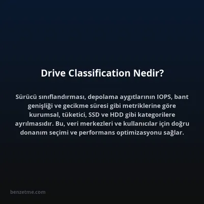 Drive Classification Nedir?