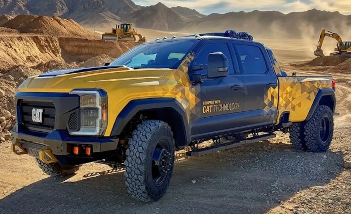 Caterpillar'dan Sürpriz Konsept: Cat Truck Piyasaya Çıkıyor mu?