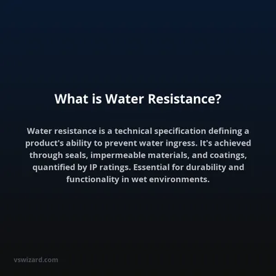 What is Water Resistance?