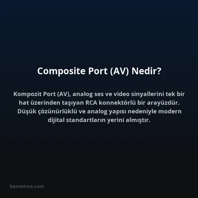 Composite Port (AV) Nedir?