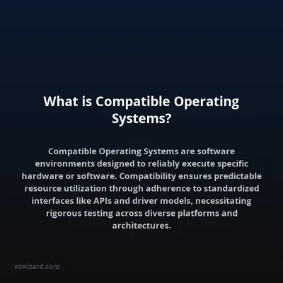 What is Compatible Operating Systems?