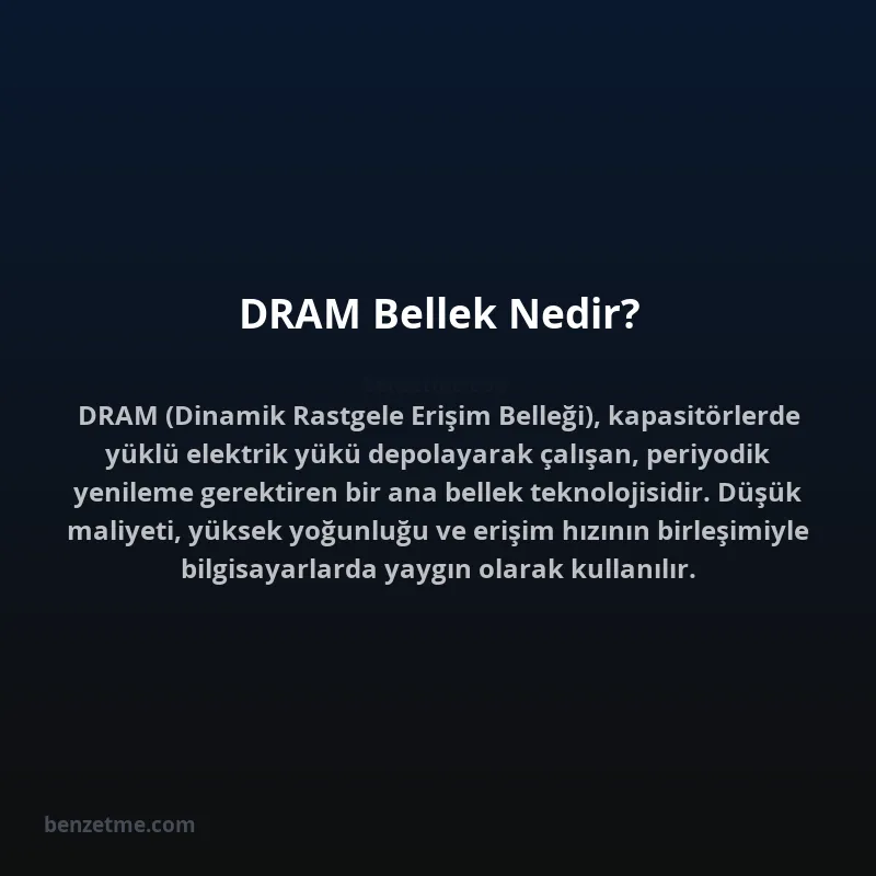 DRAM Bellek Nedir?