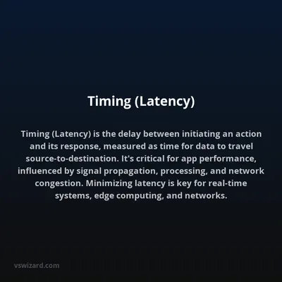 Timing (Latency)