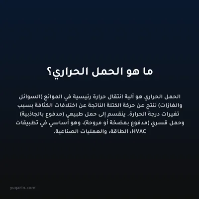 ما هو الحمل الحراري؟