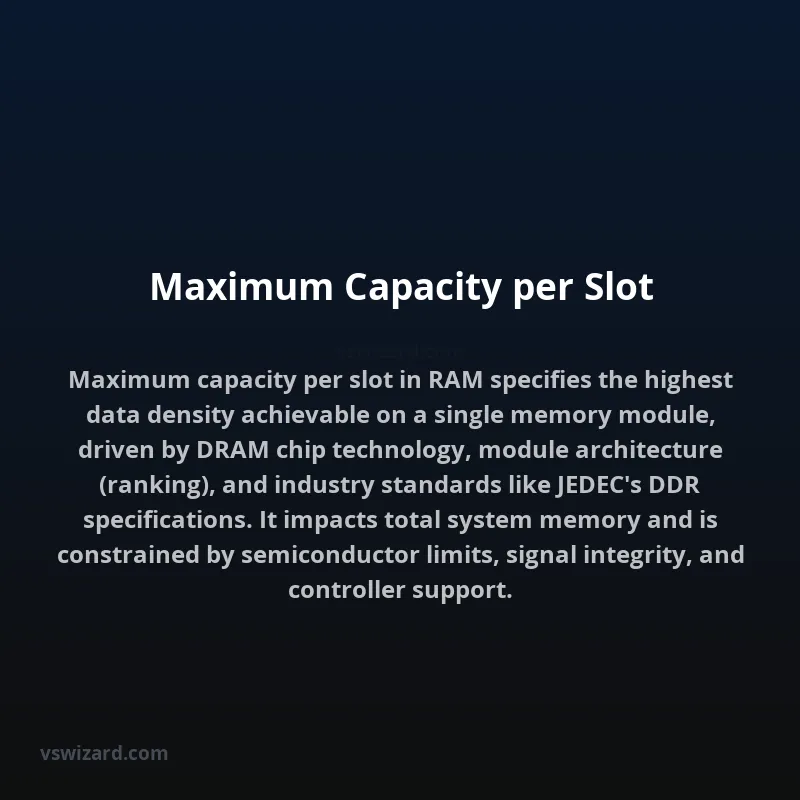 Maximum Capacity per Slot