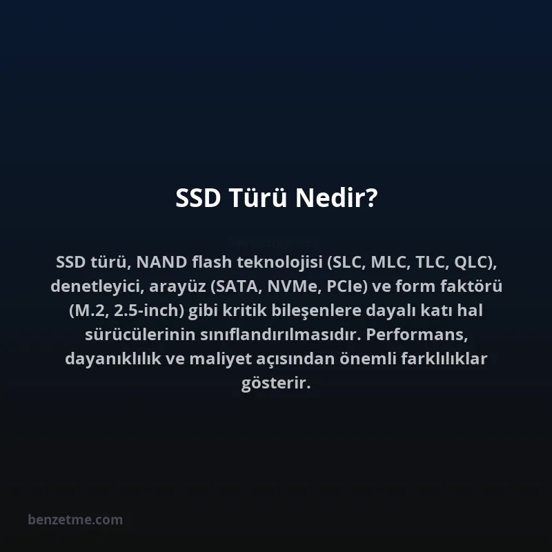 SSD Türü Nedir?