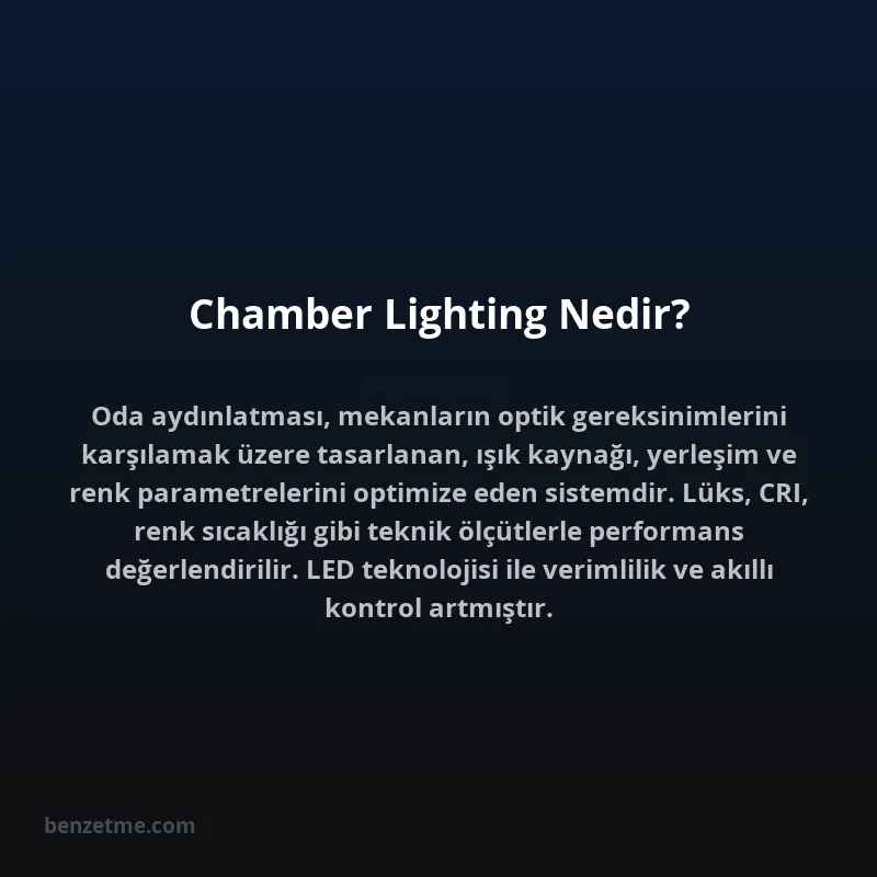 Chamber Lighting Nedir?