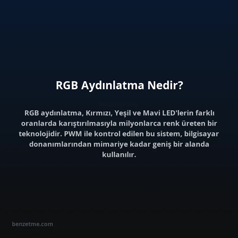 RGB Aydınlatma Nedir?