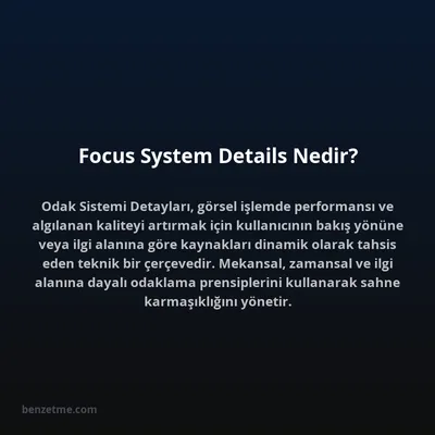 Focus System Details Nedir?