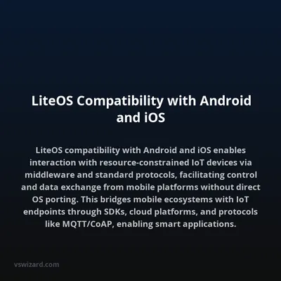 LiteOS Compatibility with Android and iOS