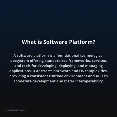 What is Software Platform?