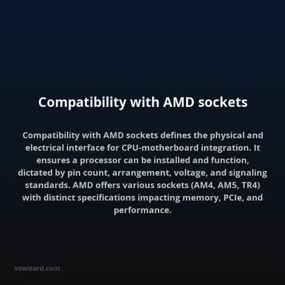 Compatibility with AMD sockets