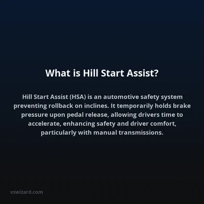 What is Hill Start Assist?