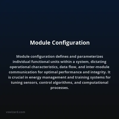 Module Configuration