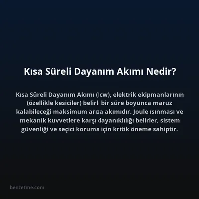 Kısa Süreli Dayanım Akımı Nedir?