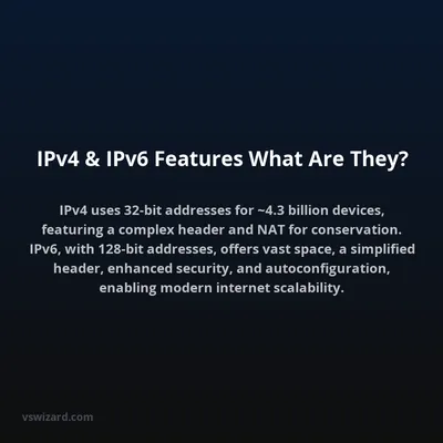 IPv4 & IPv6 Features What Are They?
