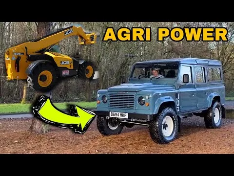 Land Rover Defender'a JCB Ekskavatör Motoru: Eşsiz Bir Güç Dönüşümü