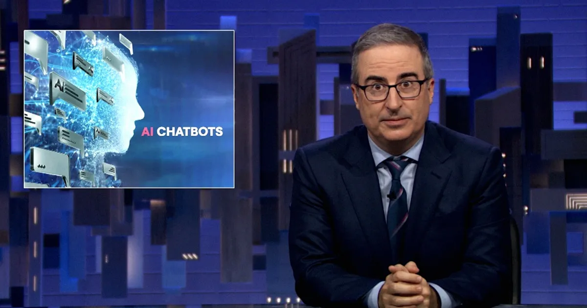 John Oliver Yapay Zeka Sohbet Robotlarına Yöneltti: Ciddi Riskler ve Toplumsal Sorumluluklar