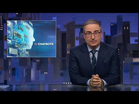 John Oliver Yapay Zeka Sohbet Robotlarına Yöneltti: Ciddi Riskler ve Toplumsal Sorumluluklar