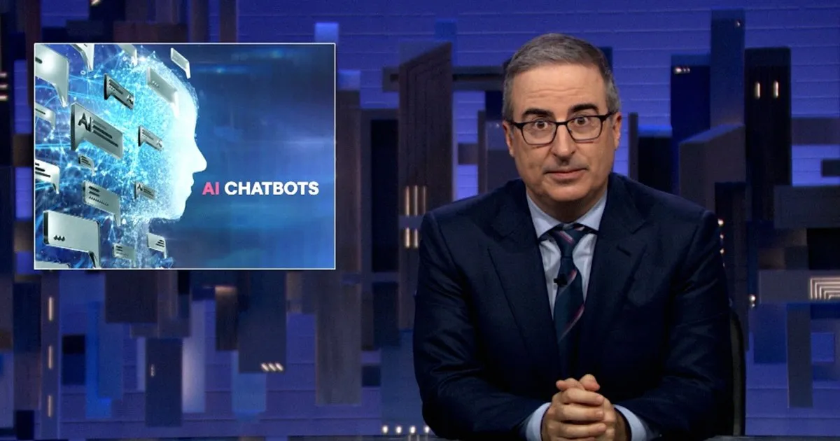 John Oliver Yapay Zeka Sohbet Robotlarına Yöneltti: Ciddi Riskler ve Toplumsal Sorumluluklar