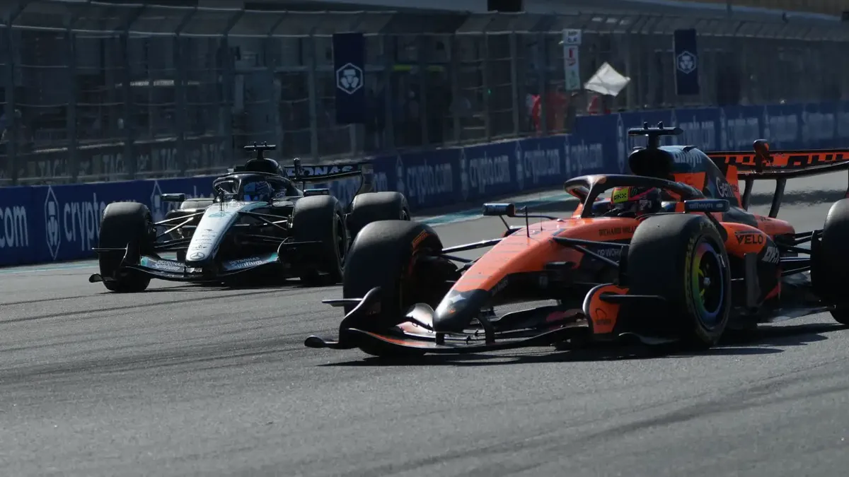 George Russell'dan McLaren ve Ferrari'nin Miami'deki Yükselişine Şaşırtıcı Tepki