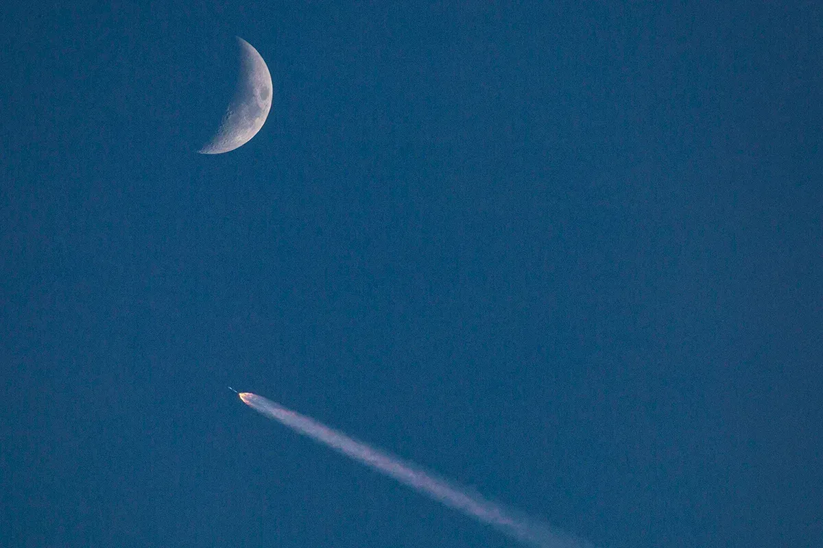 SpaceX Falcon 9 Upper Stage Set for Lunar Impact in August 2026