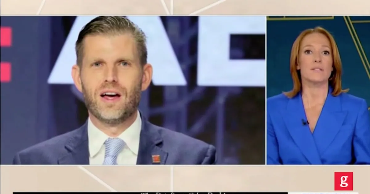 Eric Trump'tan Jen Psaki'ye Yanıt: ALT5 Sigma İddiaları ve Kafa Karışıklığı