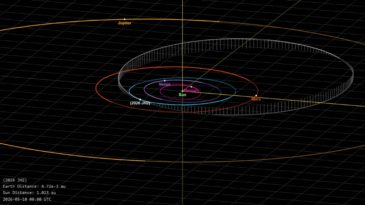 Mavi Balina Boyutunda Bir Asteroid Dünya'ya Yakın Geçiyor: Canlı Yayınlanacak