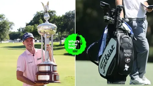 راسل هينلي يتوج بلقب تشارلز شواب تشالنج بمعدات Titleist الكاملة