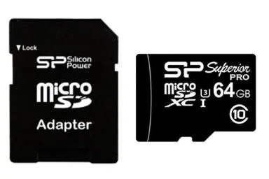 Silicon Power Superior Pro Sdxc Class Uhs I U3 64Gb