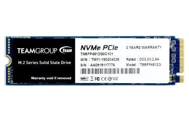Resim Team Group MP34 NVMe M.2 256GB kapasiteli