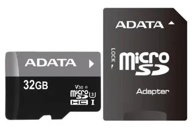 Resim Adata Premier Pro V30 Microsdhc Class 10 Uhs I U3 32Gb