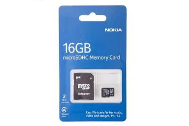 Resim Nokia Mu44 Microsdhc Class 4 Uhs I U1 16Gb