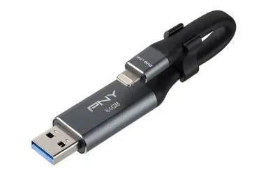 Resim PNY DUO LINK iOS OTG 64GB kapasiteli