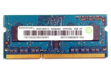 Resim Ramaxel RMT3170ME68F9F-1600 4GB DDR3L-1600 tipi