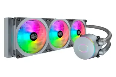 Karşılaştırma Cooler Master Masterliquid Ml360P Silver Edition Argb {request()->input('language_config')['common']['with']} Green Glacier 120