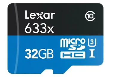 Resim Lexar High Performance Microsdhc Class 10 Uhs I U3 32Gb