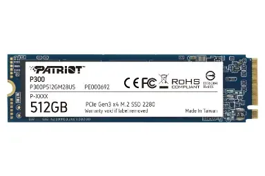 Patriot P300 Nvme M2 512Gb