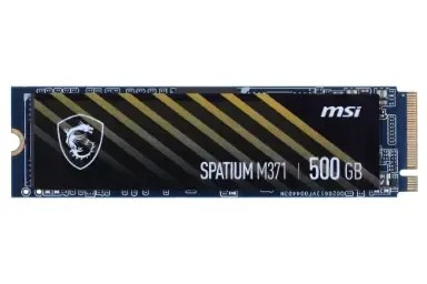 Resim Msi Spatium M371 Nvme M2 500Gb