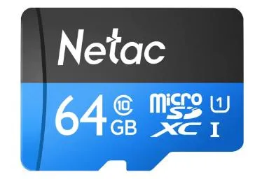 Netac P500 Standard Microsdxc Class 10 Uhs I U1 64Gb