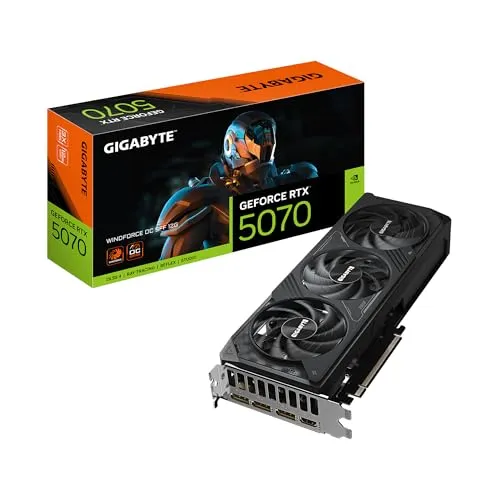 Karşılaştırma Amd Radeon R7 240 {request()->input('language_config')['common']['with']} GIGABYTE RTX 5070 WINDFORCE OC 12G Graphics Card