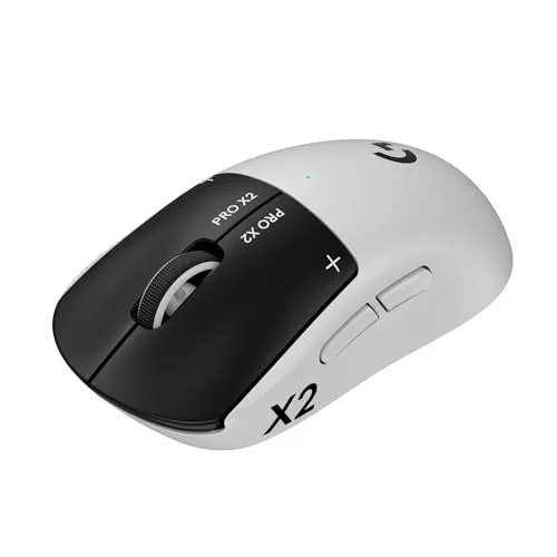 Logitech PRO X2 SUPERSTRIKE Gaming Mouse White
