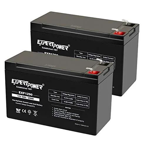 Karşılaştırma Conceptronic EBM01T24VB Genişletilmiş Batarya Modülü 24V {request()->input('language_config')['common']['with']} ExpertPower EXP1290 12V 9AH SLA AGM Battery