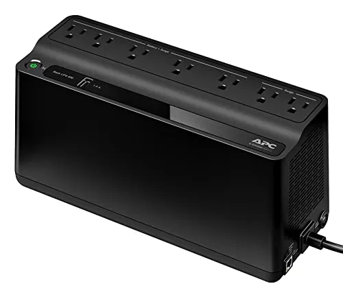 APC BE600M1 UPS 600VA Battery Backup