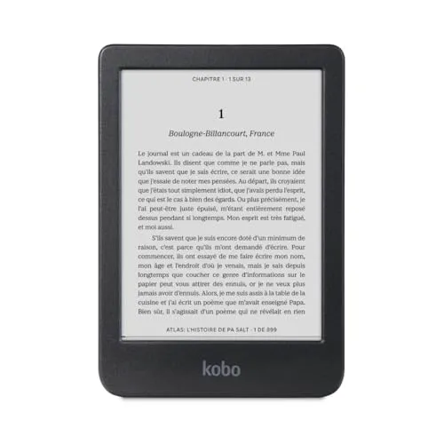 Resim Kobo Clara BW 6" eReader Black